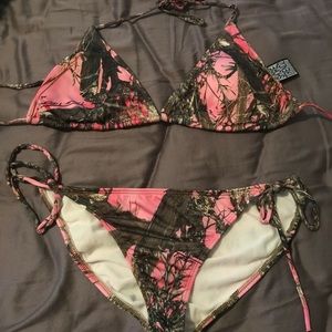 Real tree 2 pc swim suit